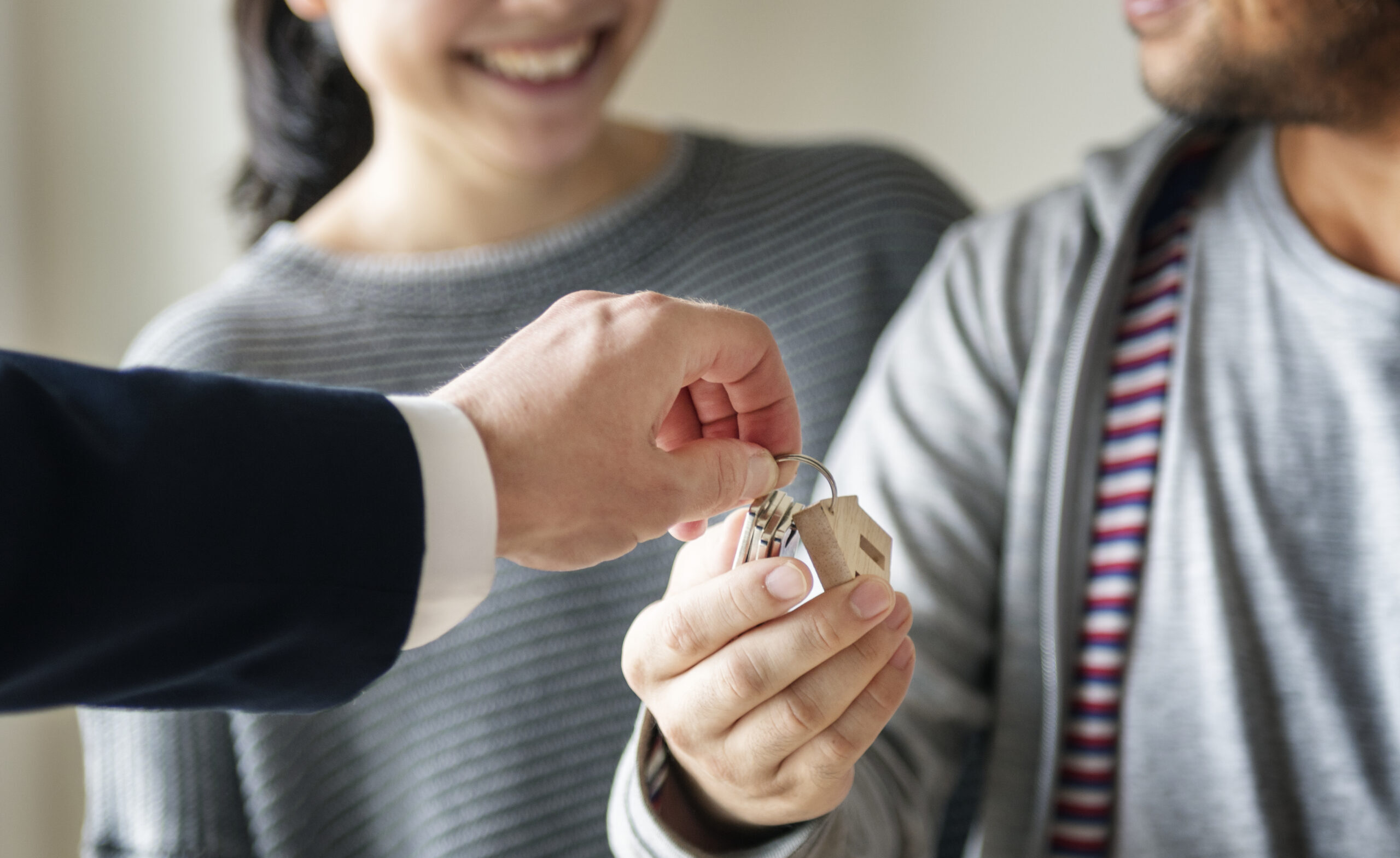 Family gets the keys to their home after using FMS's Conventional Home Loan